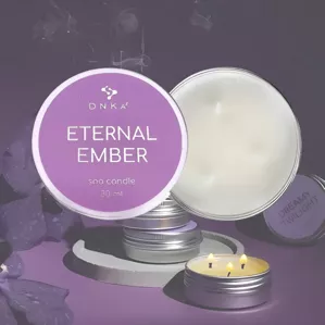 DNKa Spa Candle Спа-свічка 30мл Eternal Ember (вишуканий аромат шафрану)